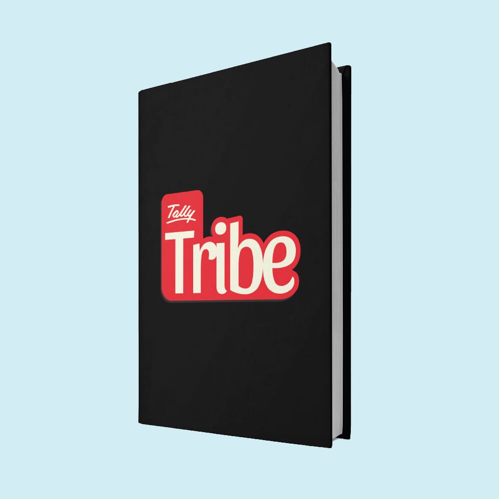 TallyTribe Note Book- Black